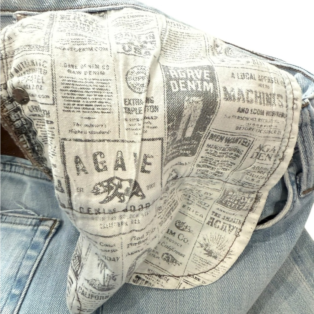 Agave Denim The Rocker Light Wash‎ Size 32 - Picture 4 of 8